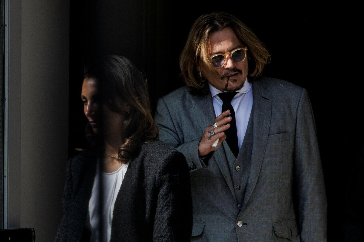 Johnny Depp i Amber Heard w kolejny dzień procesu