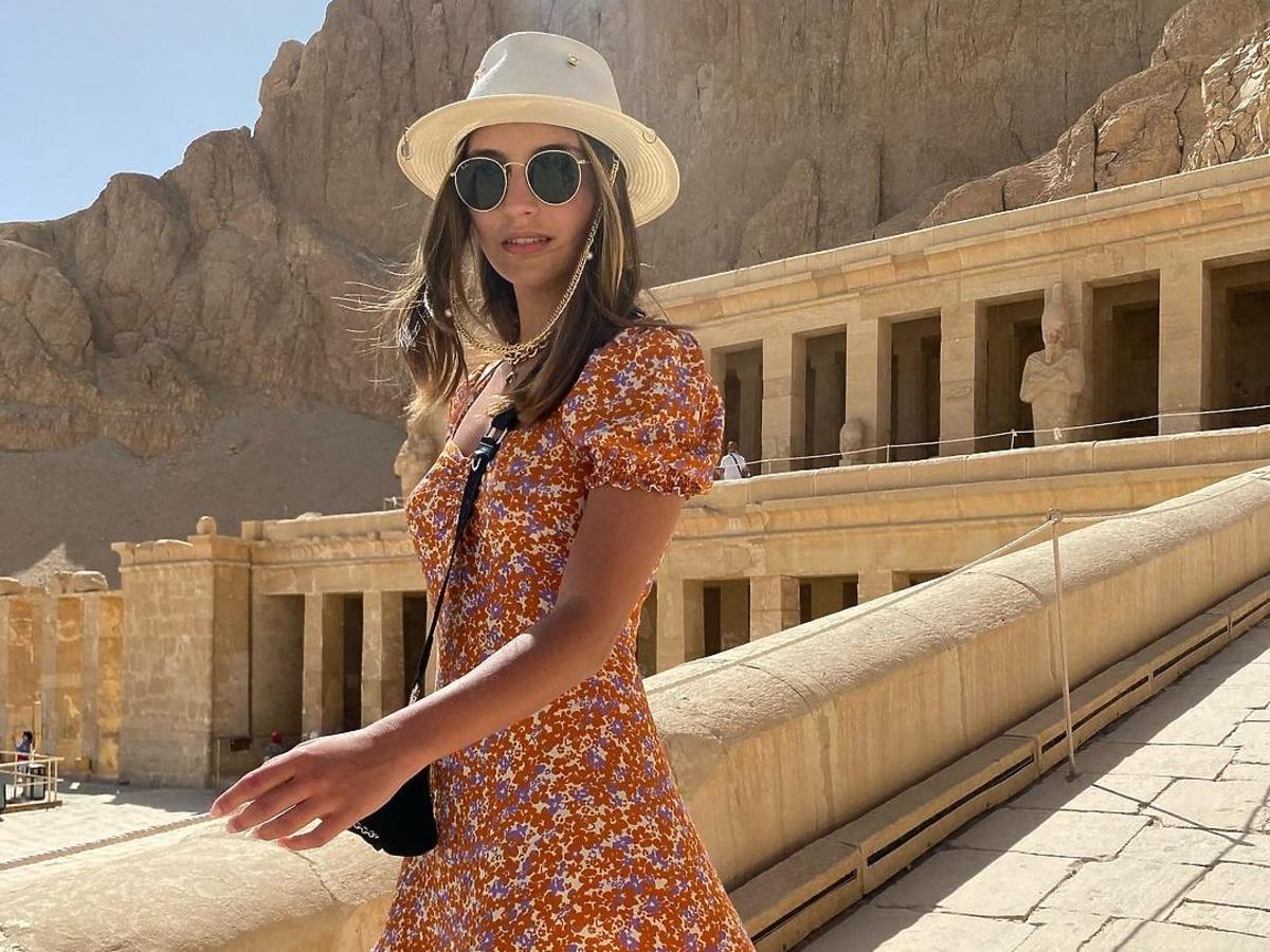 Julia Wieniawa na wakacjach w Egipcie