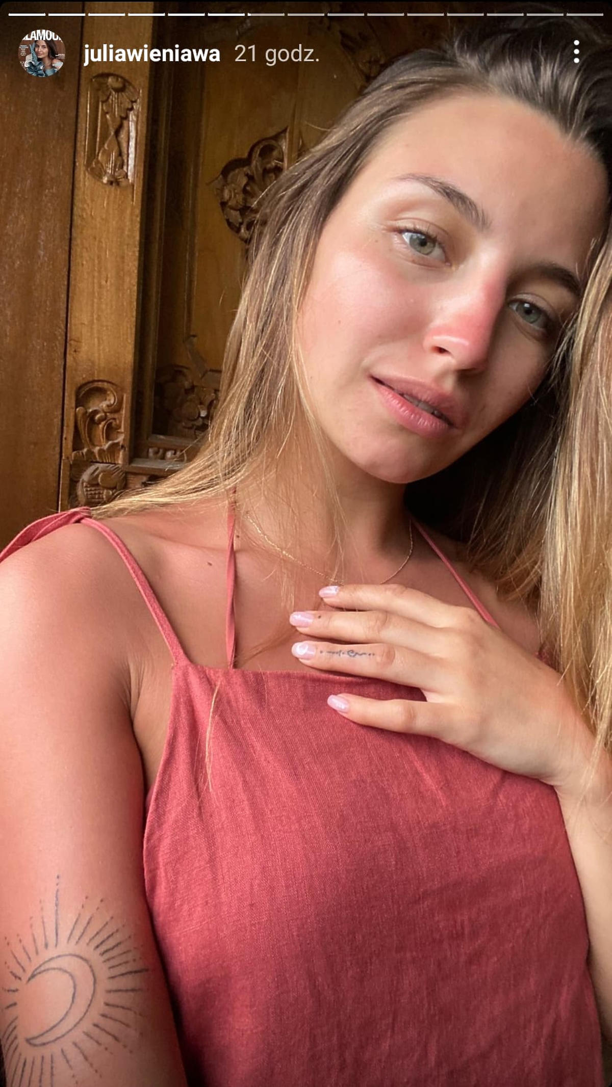 Julia Wieniawa zafundowała sobie nowe tatuaże na wakacjach na Bali