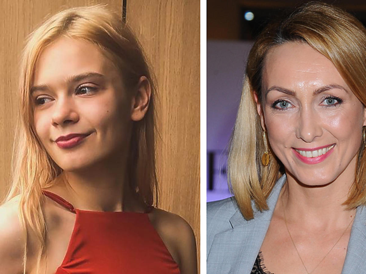 Julia Wróblewska zmieniła kolor włosów Anna Kleczyńska zmieniła kolor włosów