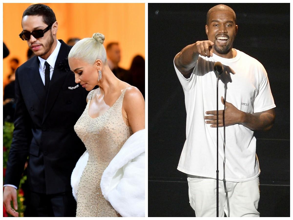 Kanye West zabrał głos po rozstaniu Kim Kardashian i Pete'a Davidsona
