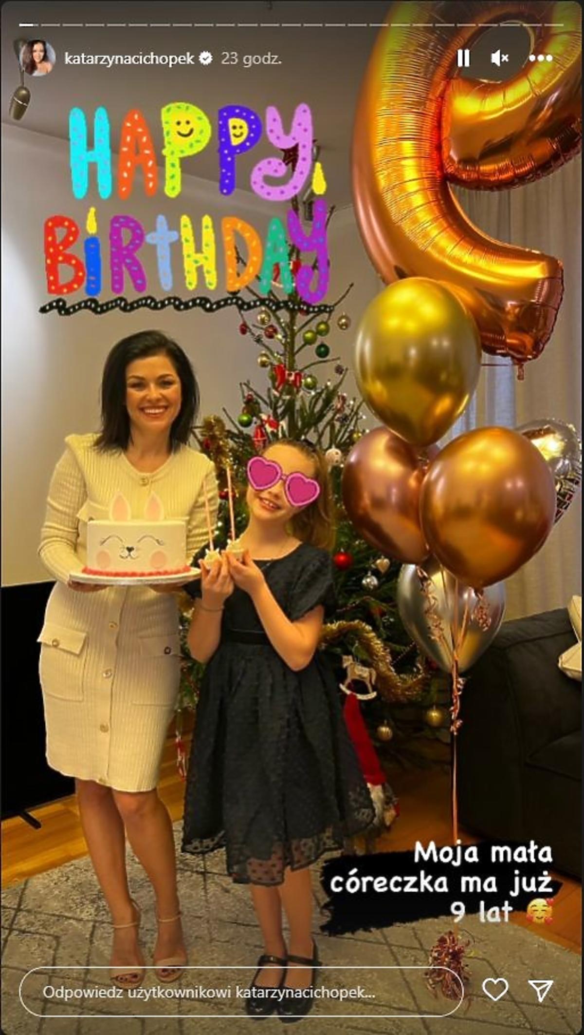Katarzyna Cichopek na imprezie urodzinowej córki Heleny