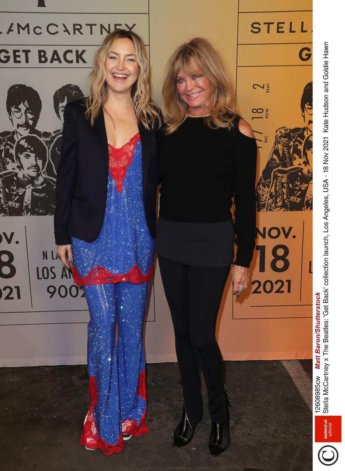 Kate Hudson z matką, Goldie Hawn na czerwonym dywanie