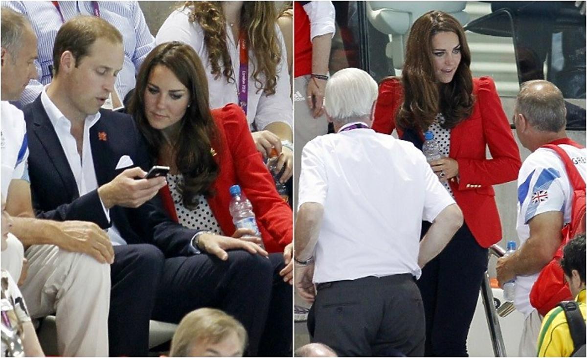 Kate Middleton w czerwonej marynarce z Zary
