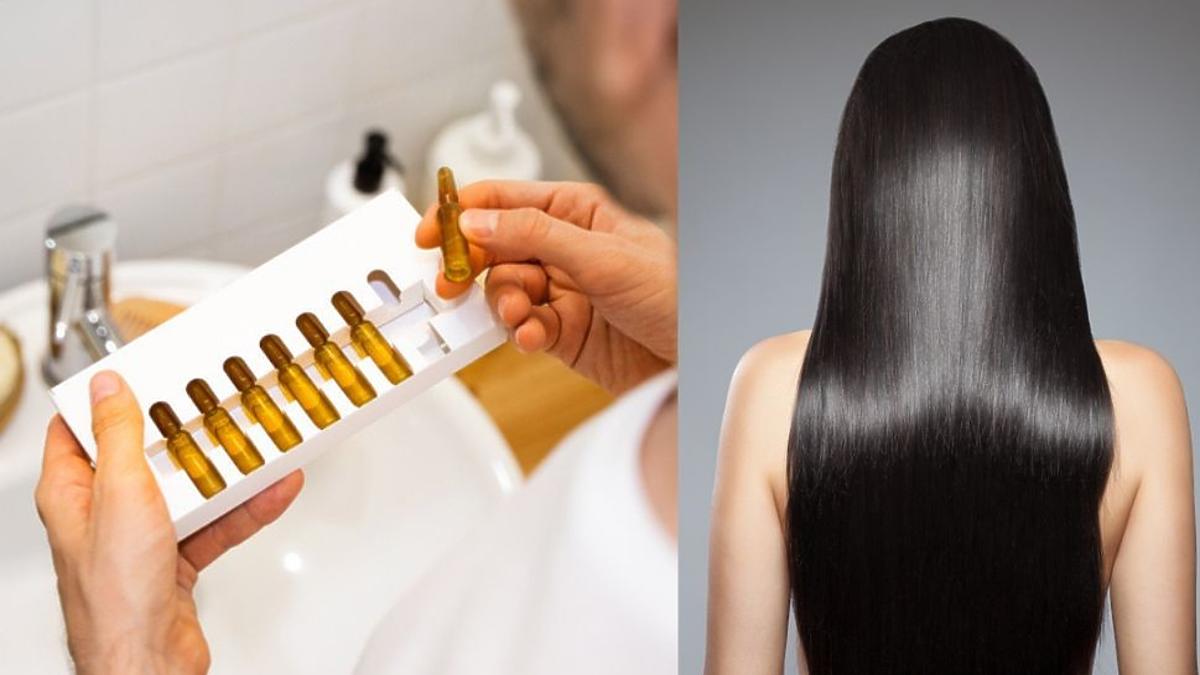 7 Dniowe Keratynowe Ampułki Do Włosów Są Jak żelazko Wygładzające Robią Efekt Botoksu Na Włosy 3145