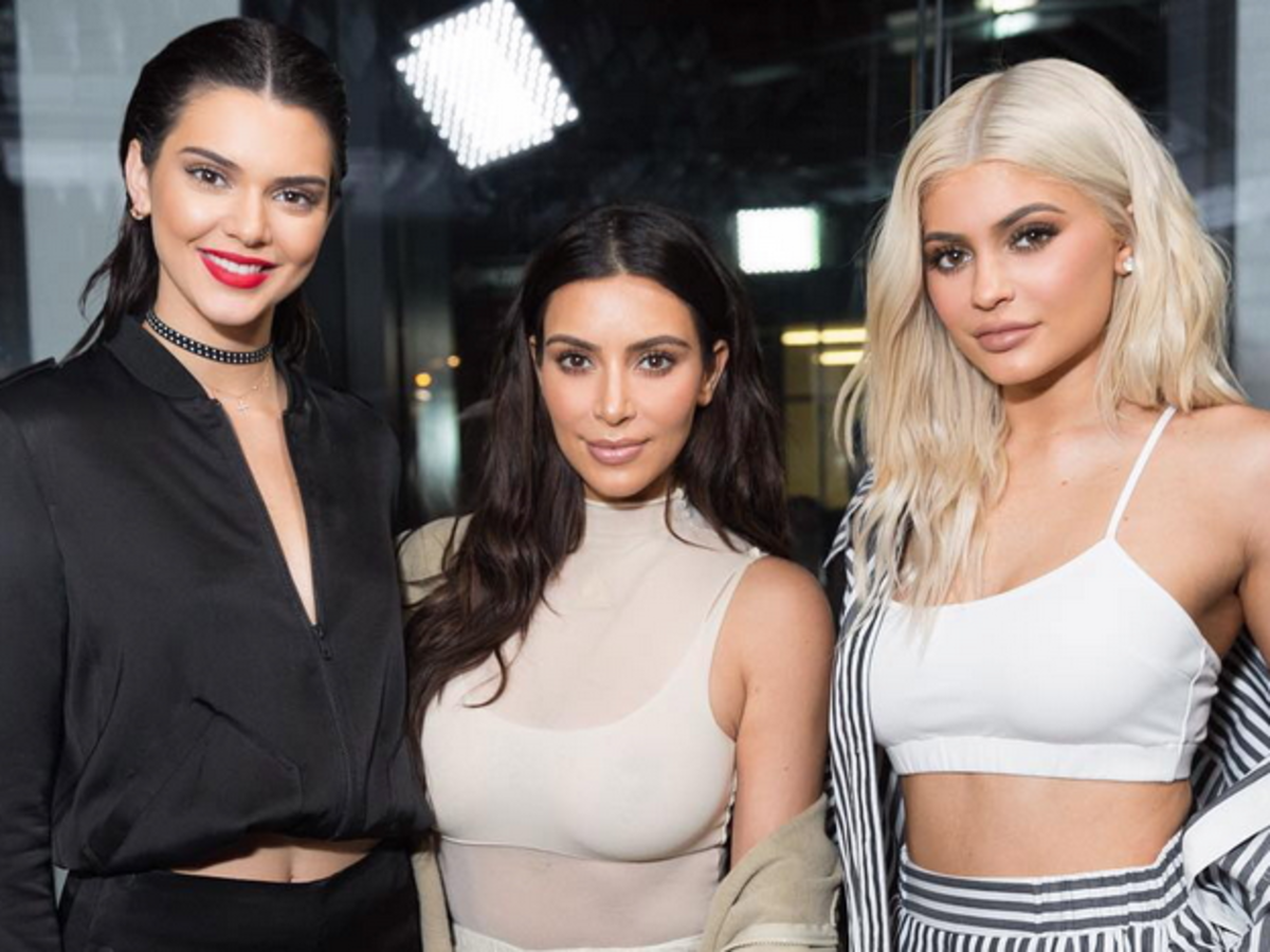 Kim Kardashian Kylie Jenner i Kendall Jenner