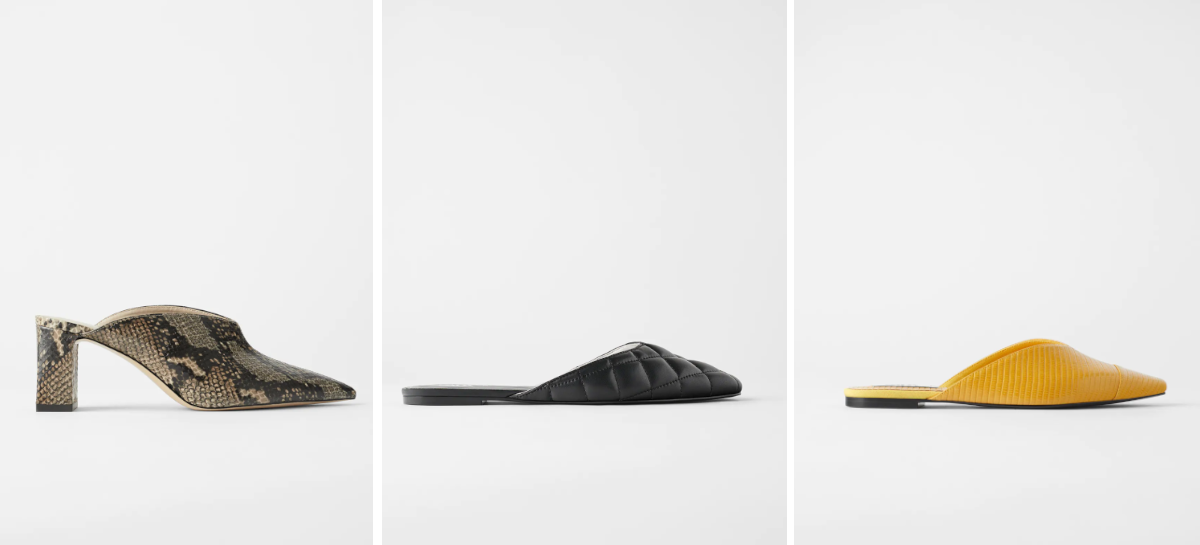 Klapki mule - najmodniejszy model butów na lato [przegląd perełek z sieciówek]