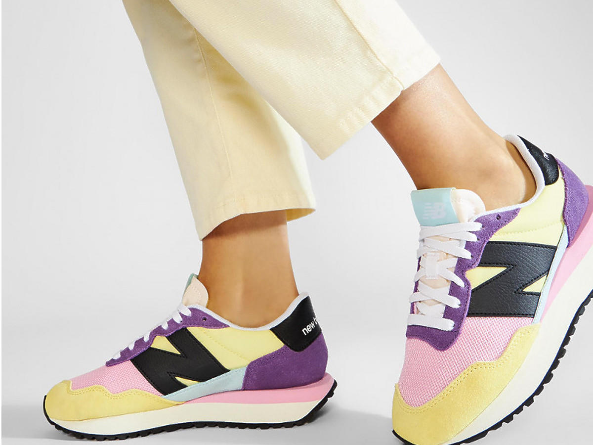 Kolorowe sneakersy New Balance