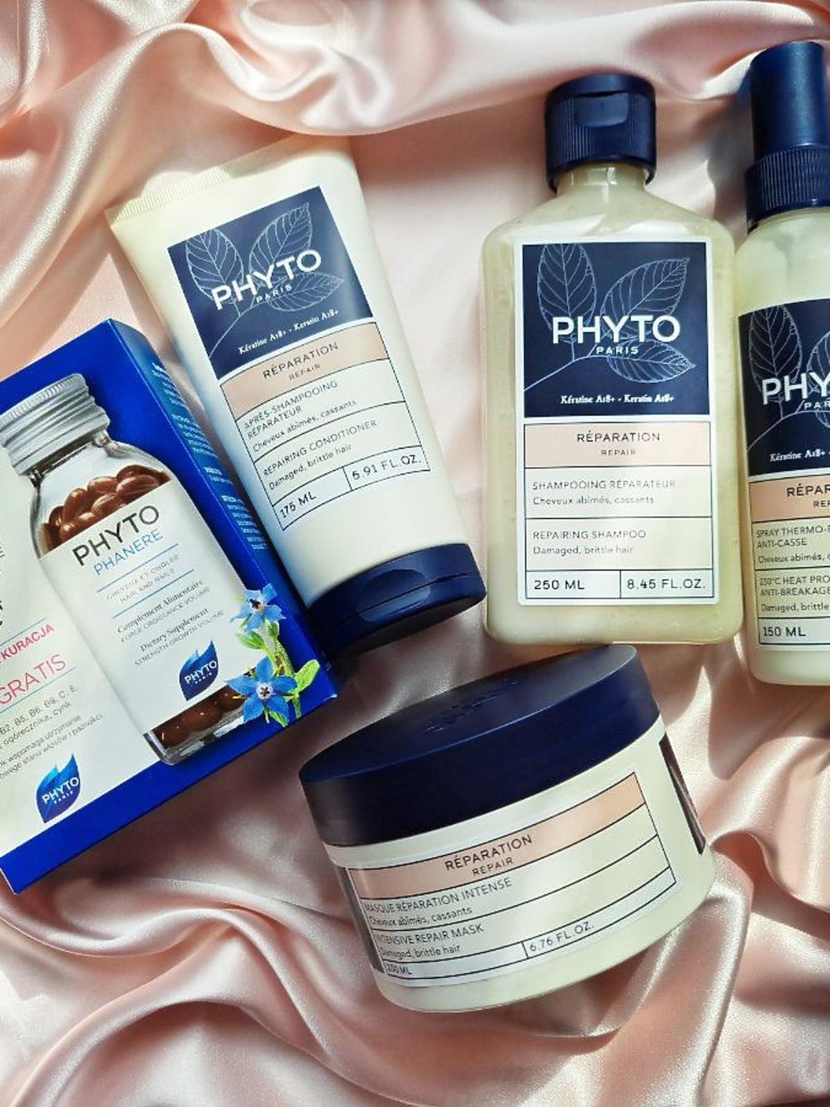 Kosmetyki do łamliwych, osłabionych włosów Phyto Paris