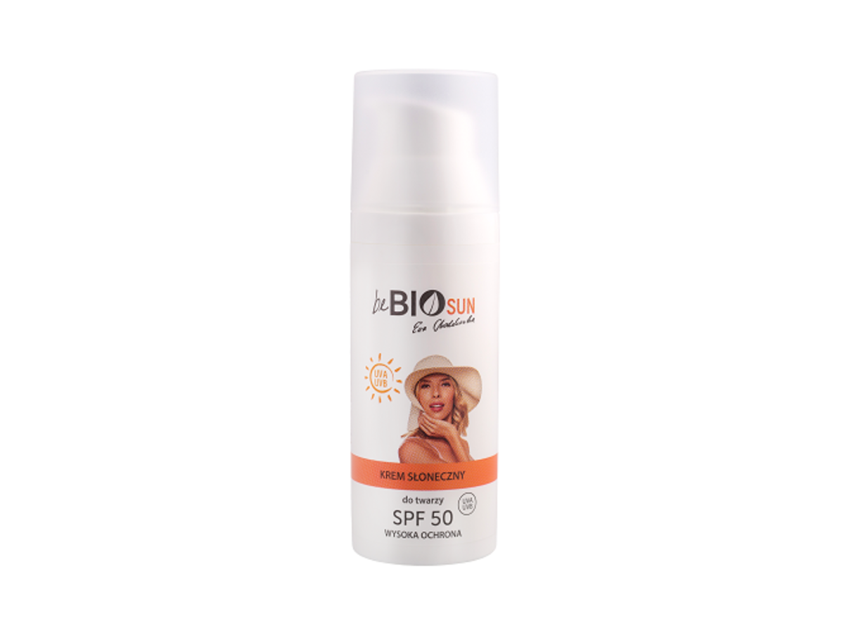 Krem do twarzy z filtrem beBIO Sun SPF 50