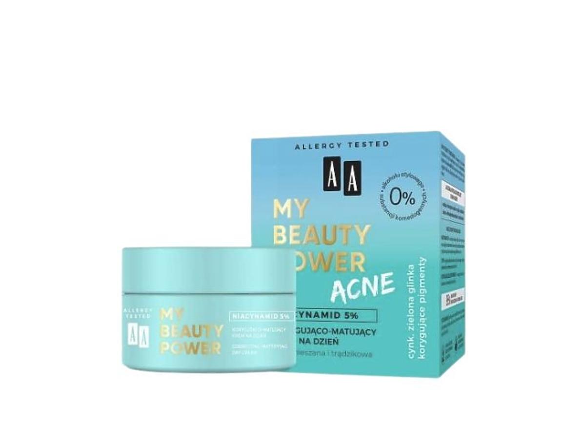 Krem matujący do twarzy My Beauty Power Acne od AA