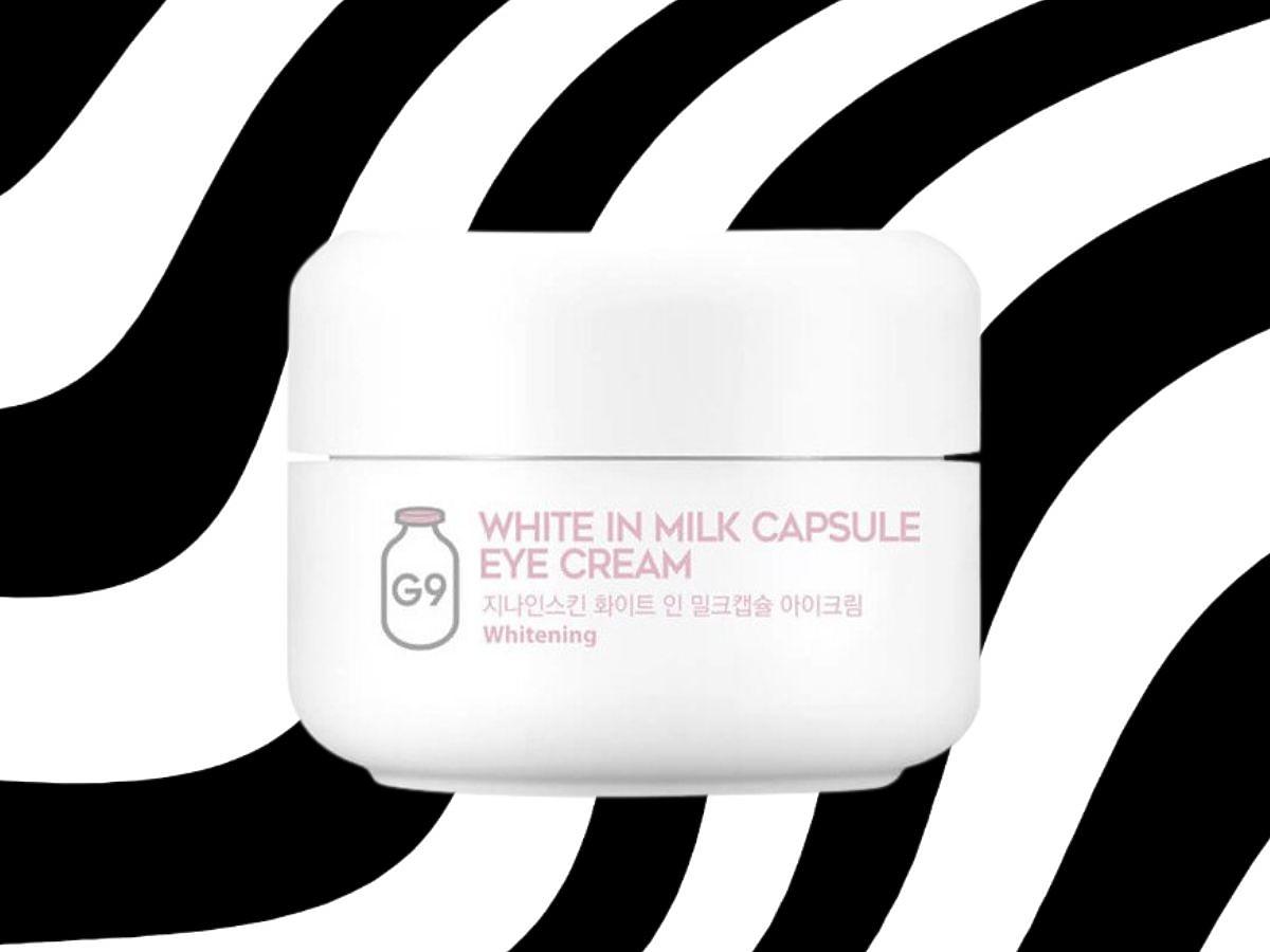 Krem pod oczy White in Milk Capsule Eye Cream Whitening od G9Skin