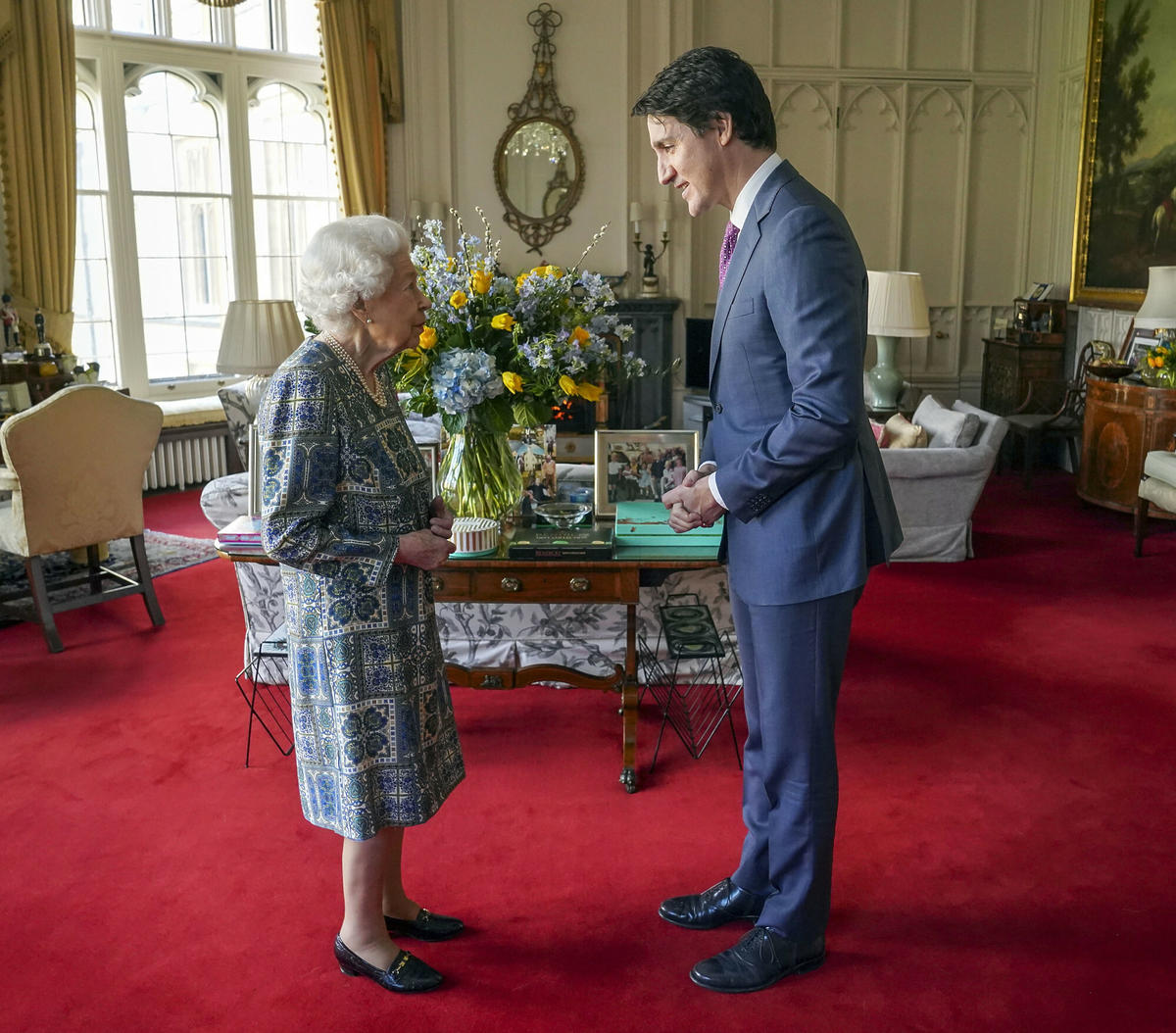 Królowa Elżbieta II pokazała solidarność z Ukrainą