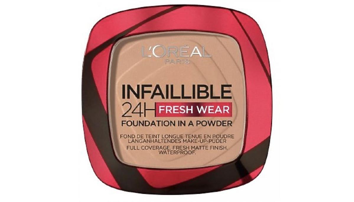Kryjący puder Infallible 24H Fresh Wear Foundation in a Powder od Loreal 