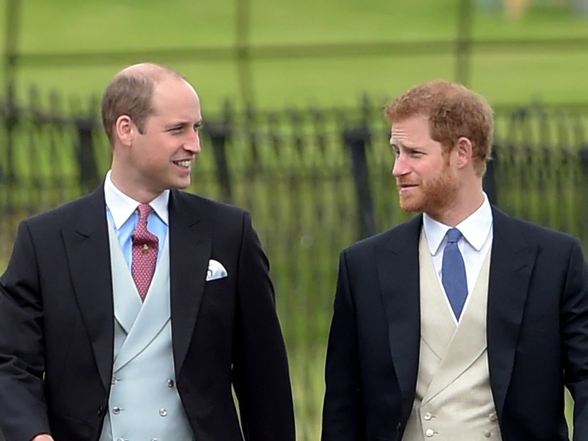książę William i książę Harry