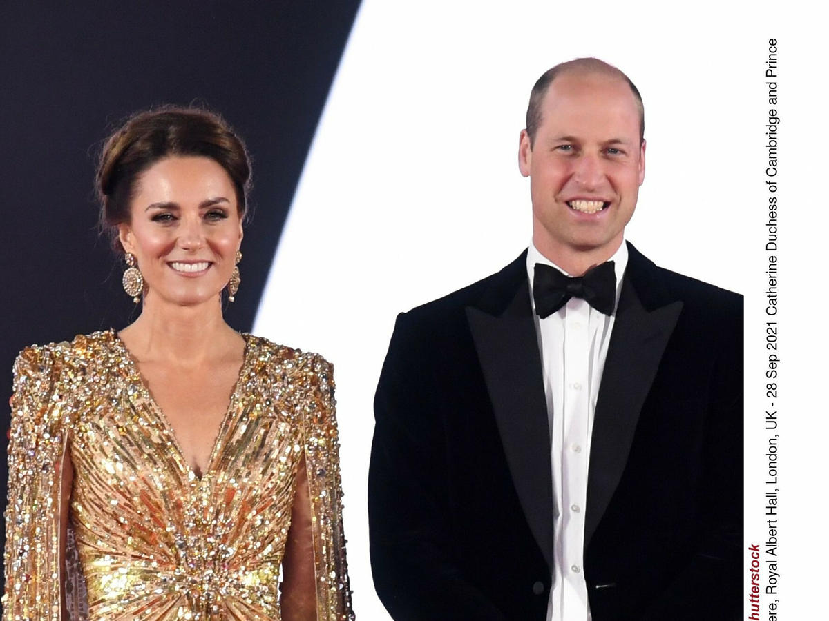 Księżna Kate i książę William na premierze Nie czas umierać