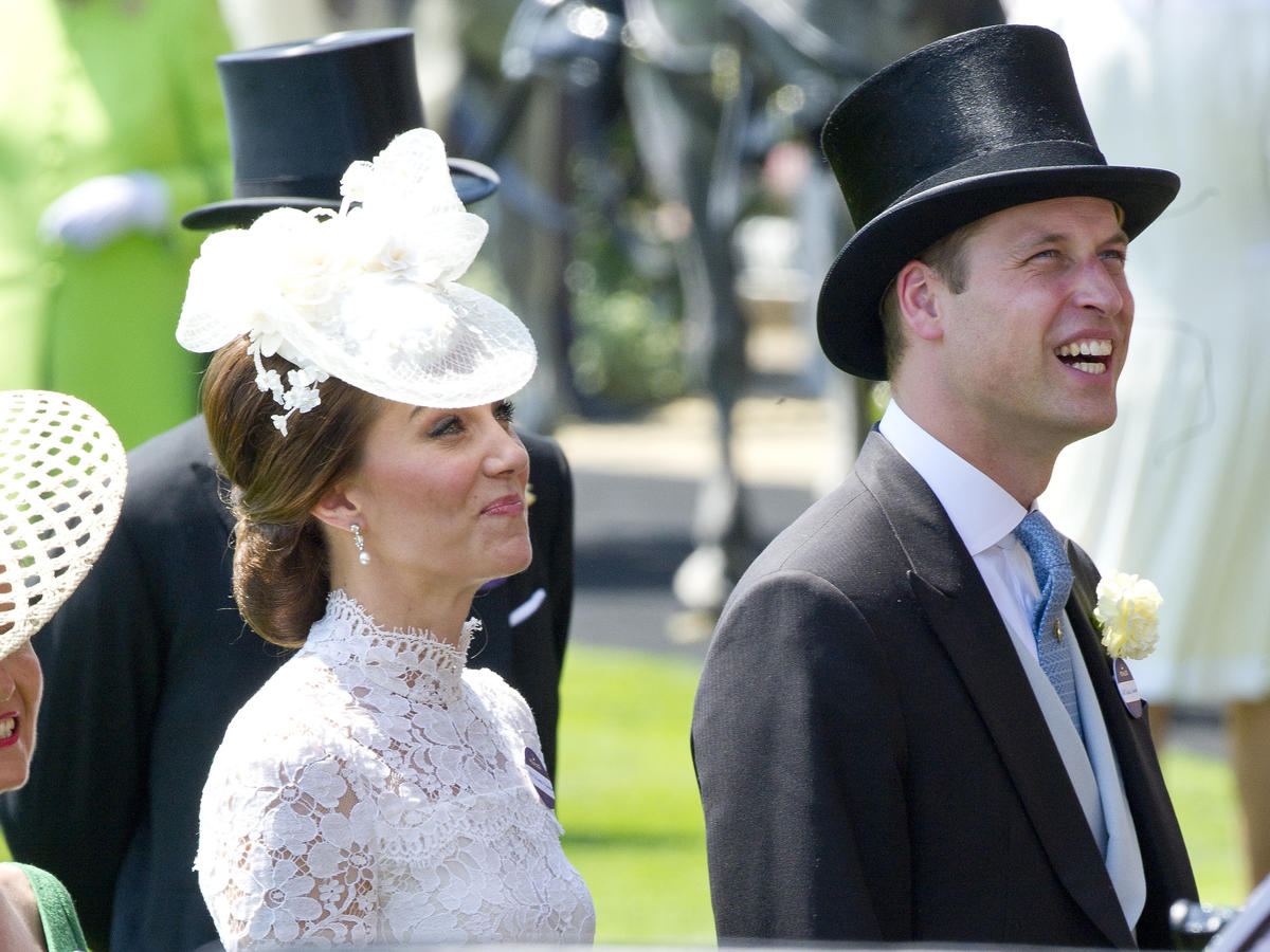 księżna kate i książe william na wyścigach ascot