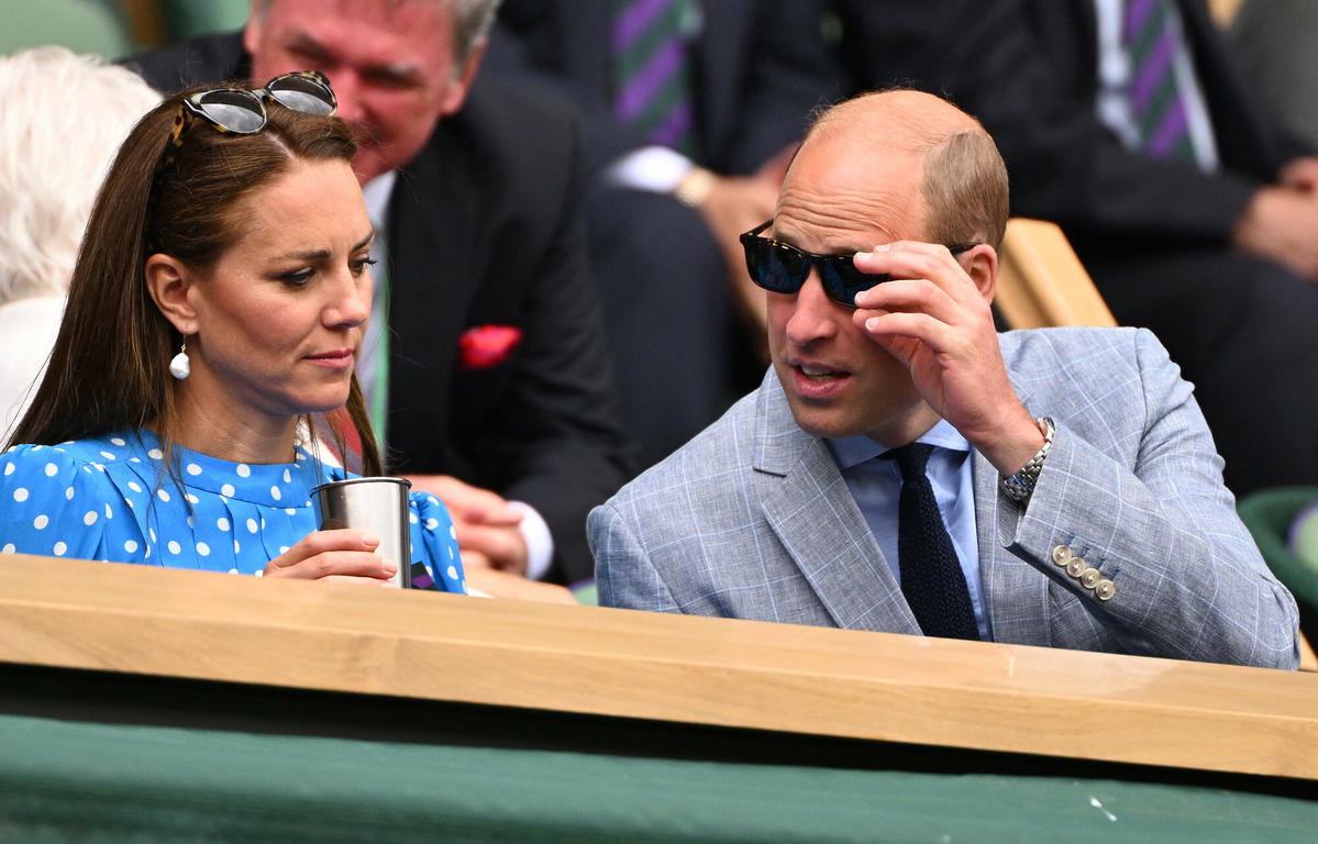 Księżna Kate i książę William oglądają zawody