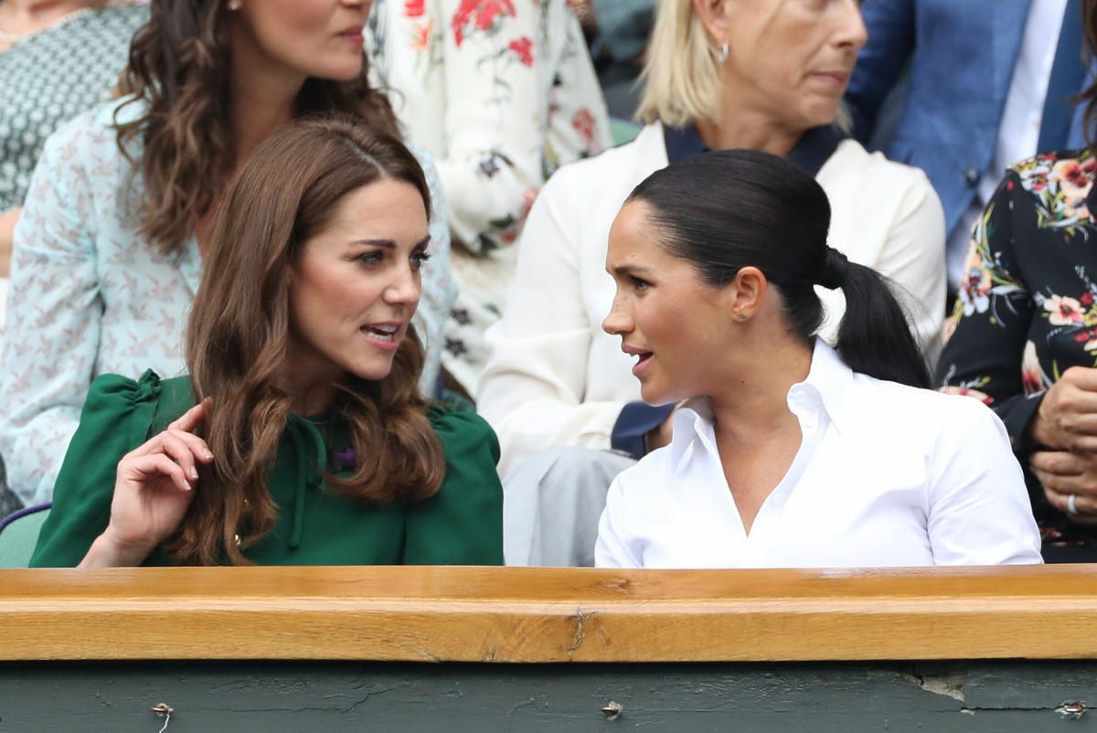 Księżna Kate i Meghan Markle mają spięcie na trybunach