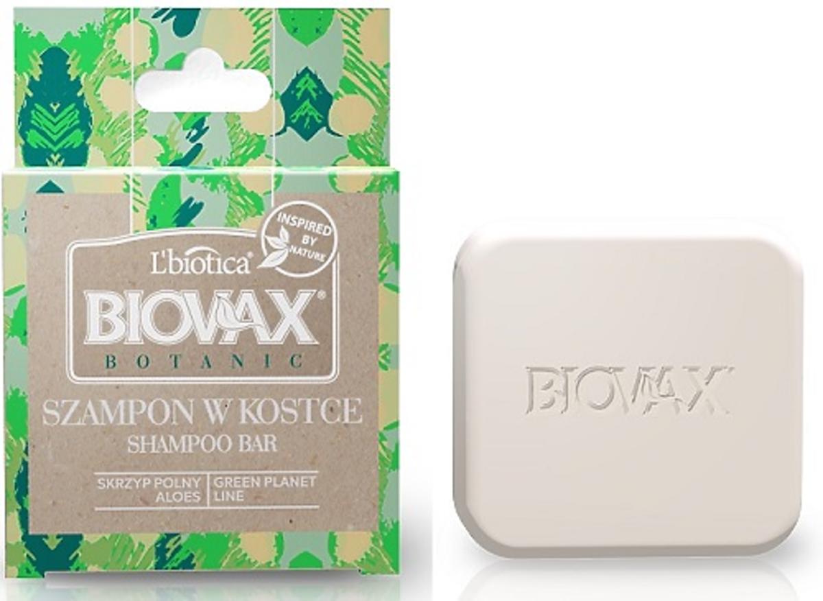L'biotica, Biovax Botanic, Szampon w kostce - Skrzyp polny i aloes