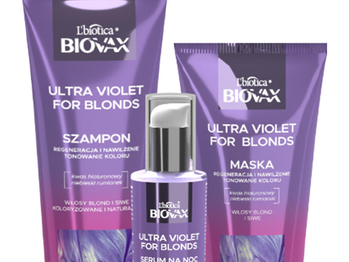 L'BIOTICA BIOVAX Glamour Ultra Violet for Blonds