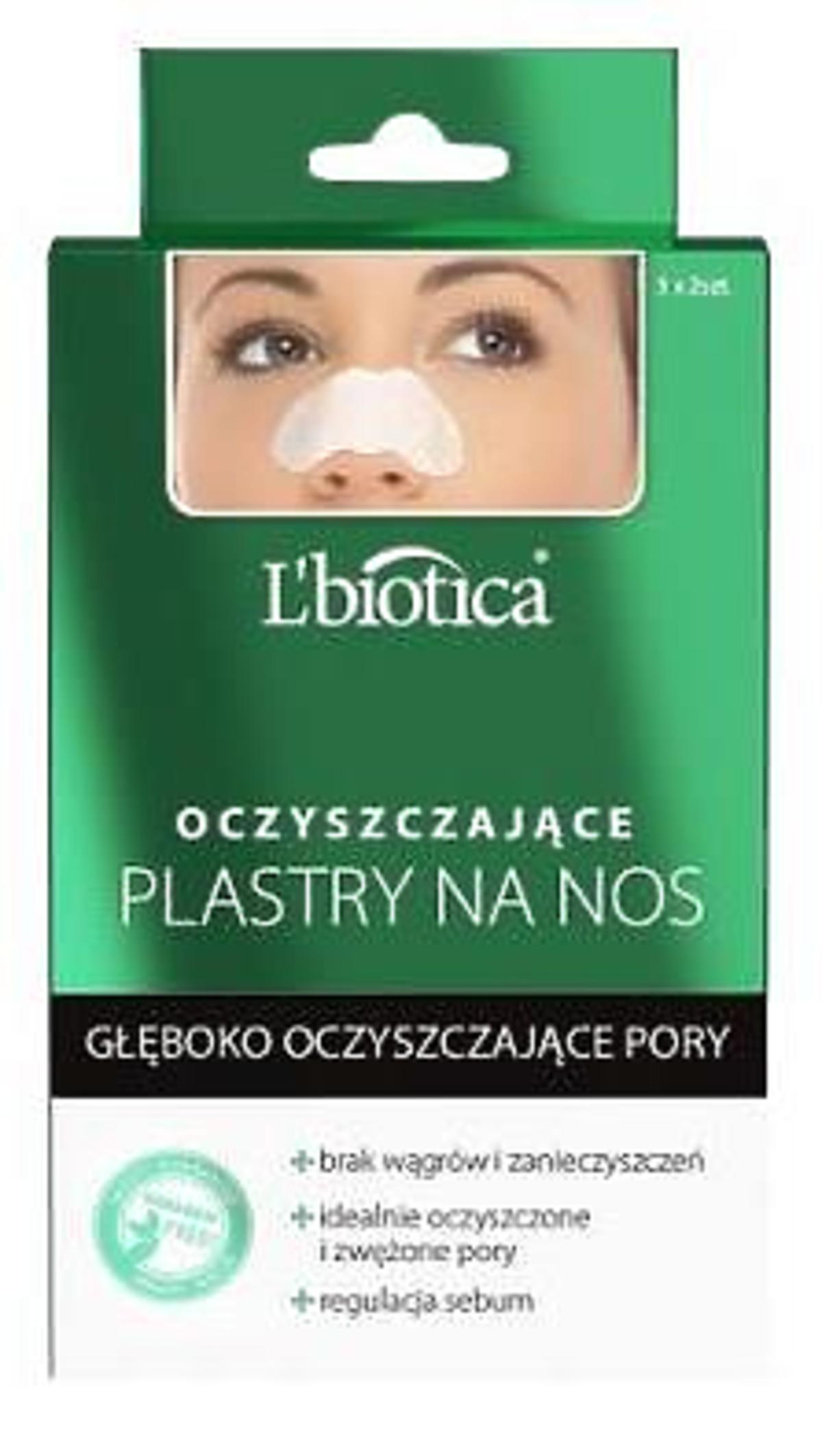 L'biotica, Głęboko oczyszczające plastry na nos