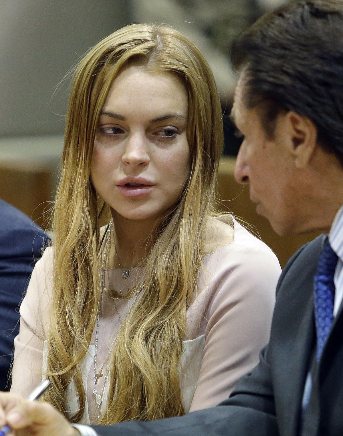 Lindsay Lohan w 2012 roku