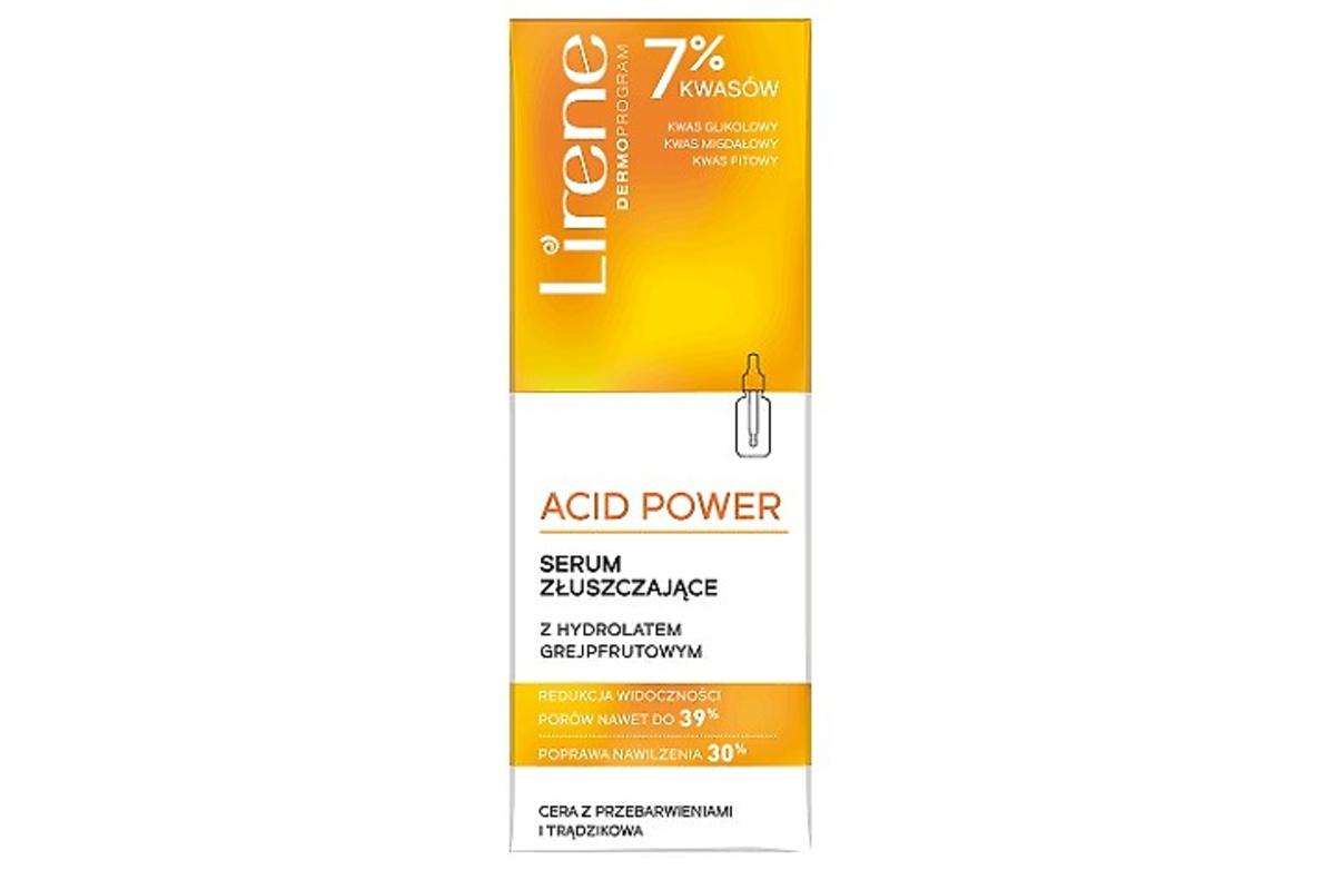 Lirene Acid Power serum złuszczające z hydrolatem grejpfrutowym