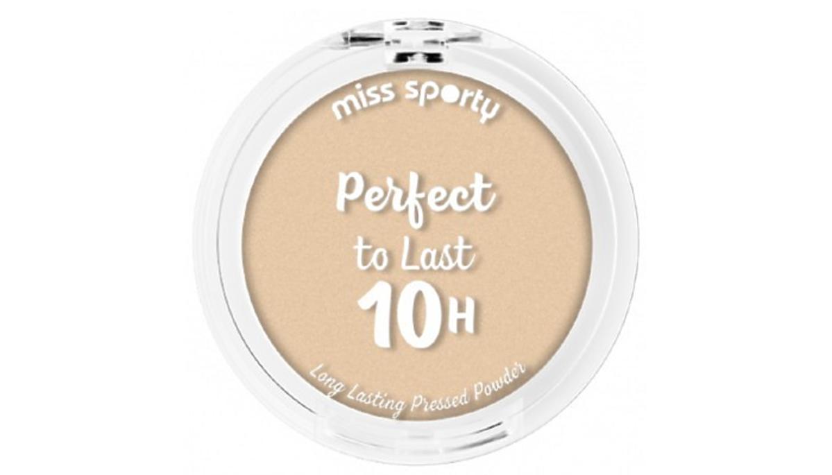 Long Lasting Pressed Powder, puder prasowany od Miss Sporty z serii Perfect to Last 10H