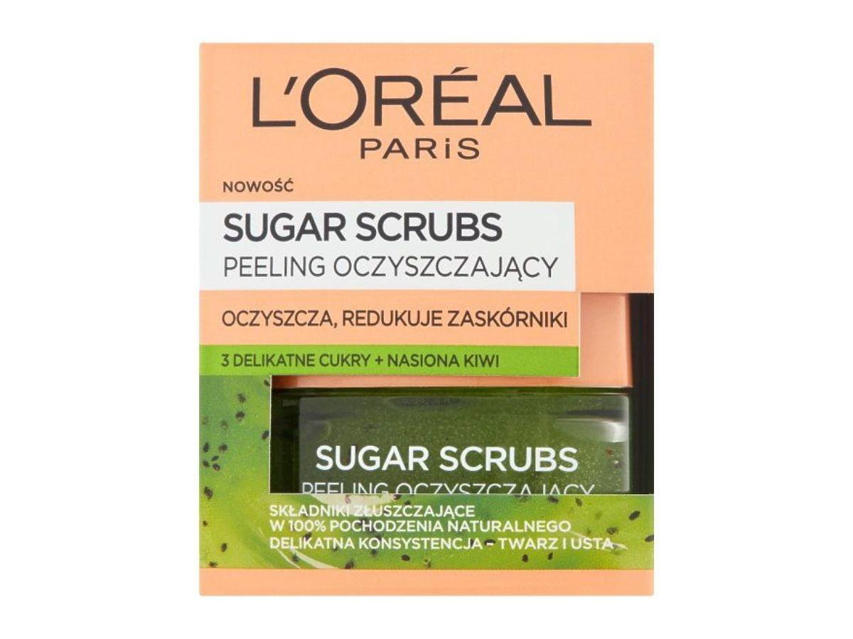 L'Oreal Paris, Sugar Scrubs, Clear Scrub (Oczyszczający peeling do twarzy i ust)