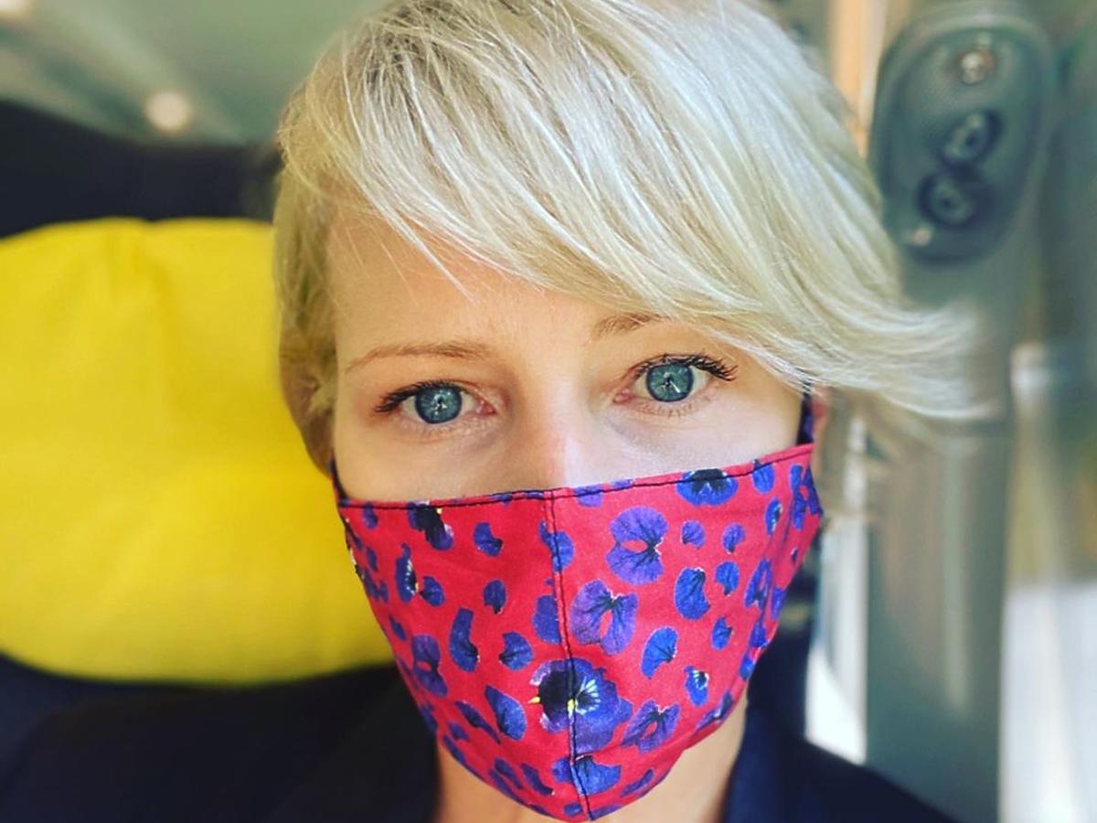małgorzata kożuchowska skrytykowana za noszenie maseczki