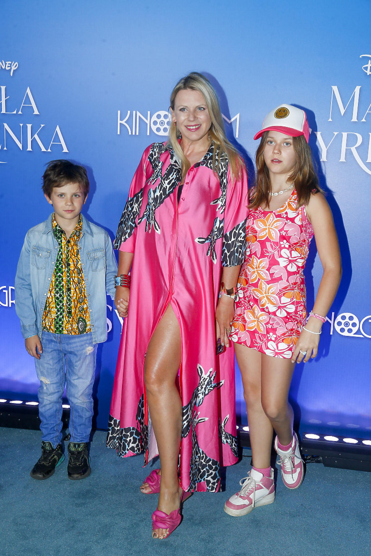 Maria Sadowska z dziećmi