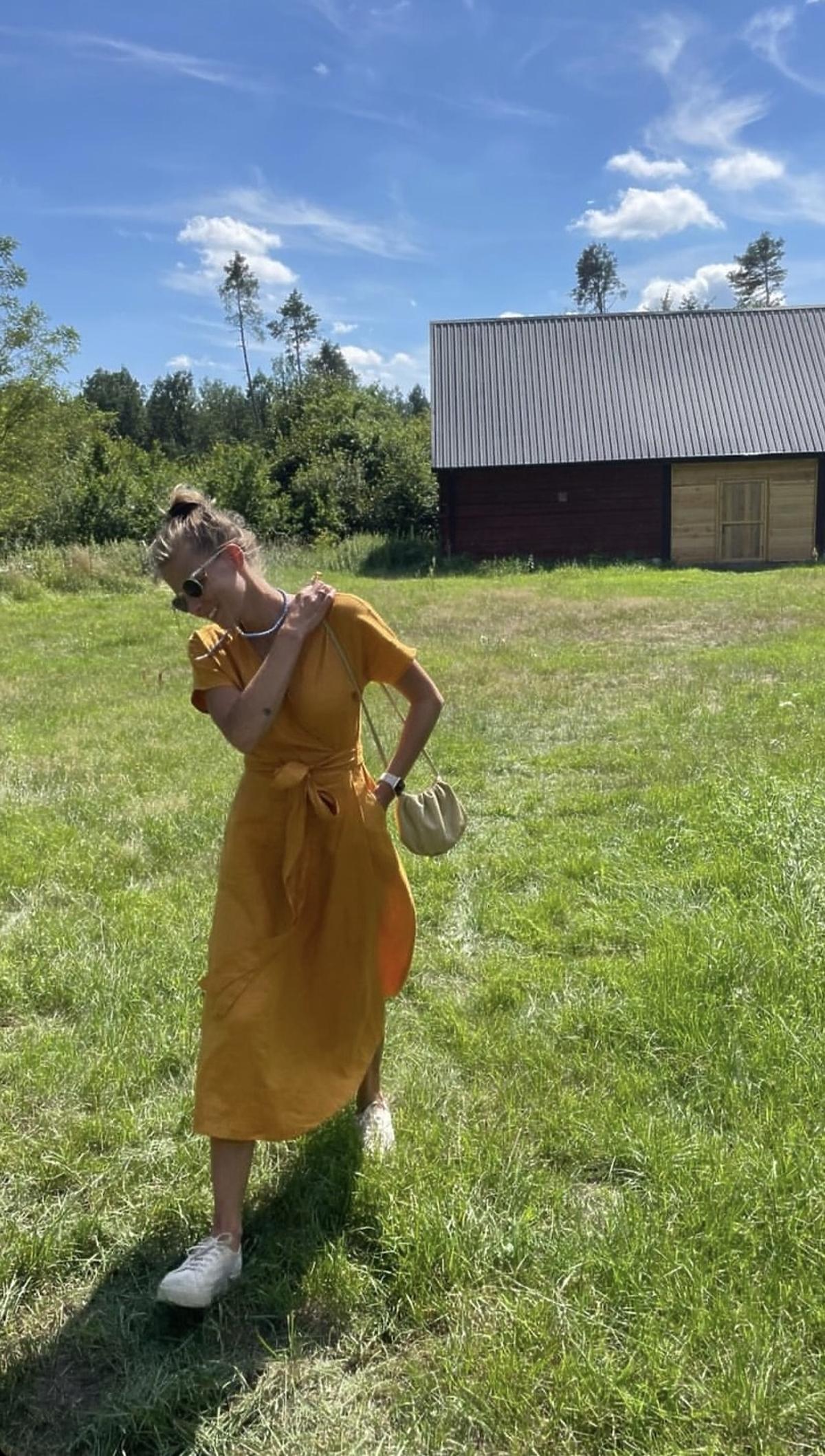 Marta Wierzbicka w modnej sukience na lato 