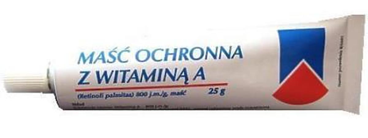 maść ochronna z wit. A