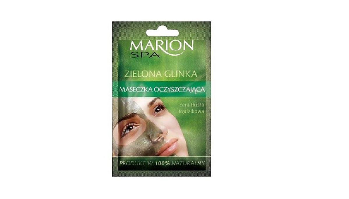 maseczka oczyszczająca Marion SPA, Zielona Glinka