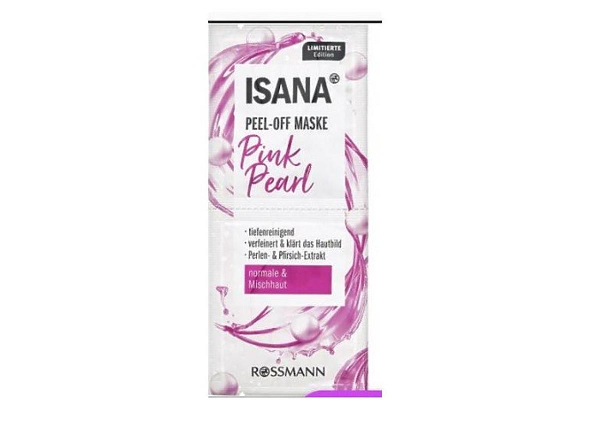 maseczka peel off Isana Pink Pearl