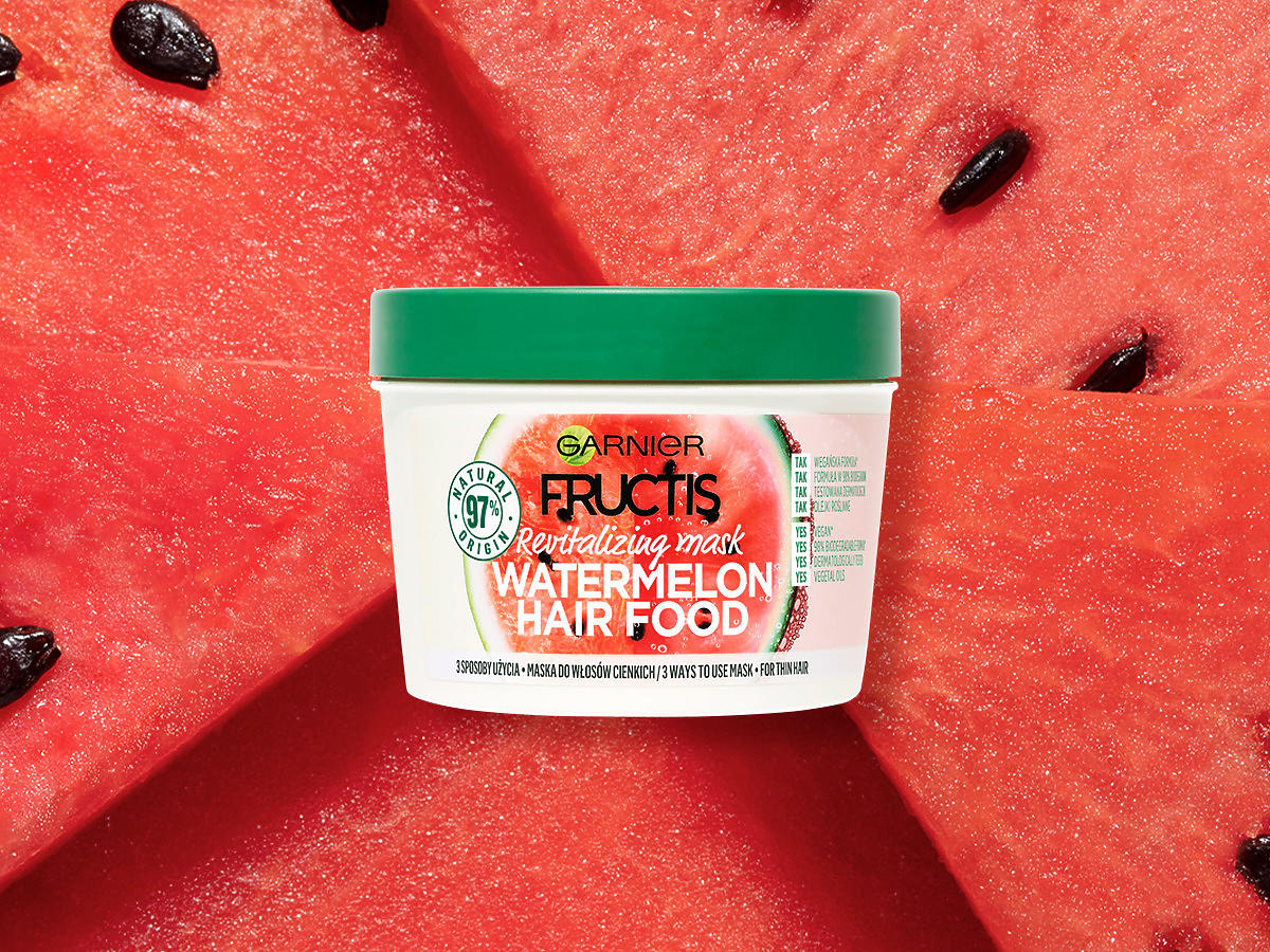 Maska Garnier Fructis Hair Food Watermelon