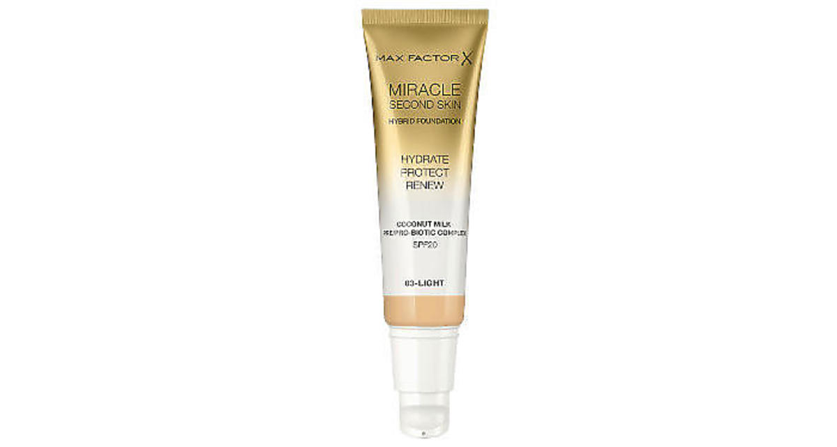 Max Factore Miracle Second Skin Hybrid Foundation