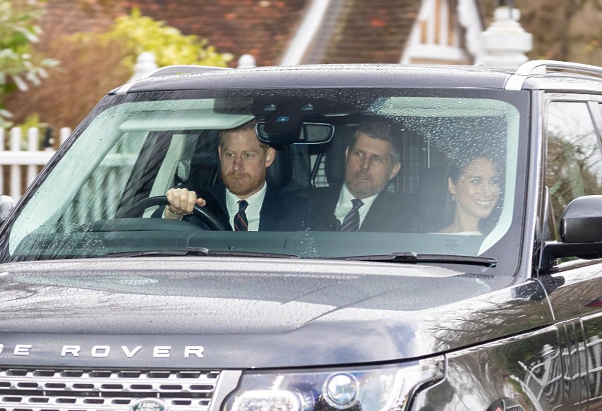 Meghan Markle i Harry jadą na mszę