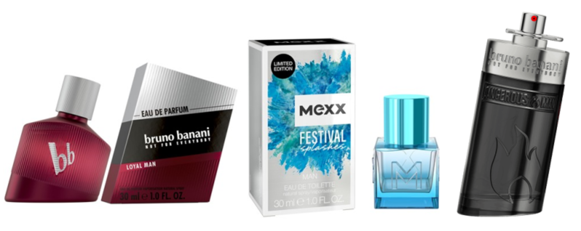 Mexx Festival Splash, Bruno Banani Dangerous Man, Bruno Banani Loyal Men