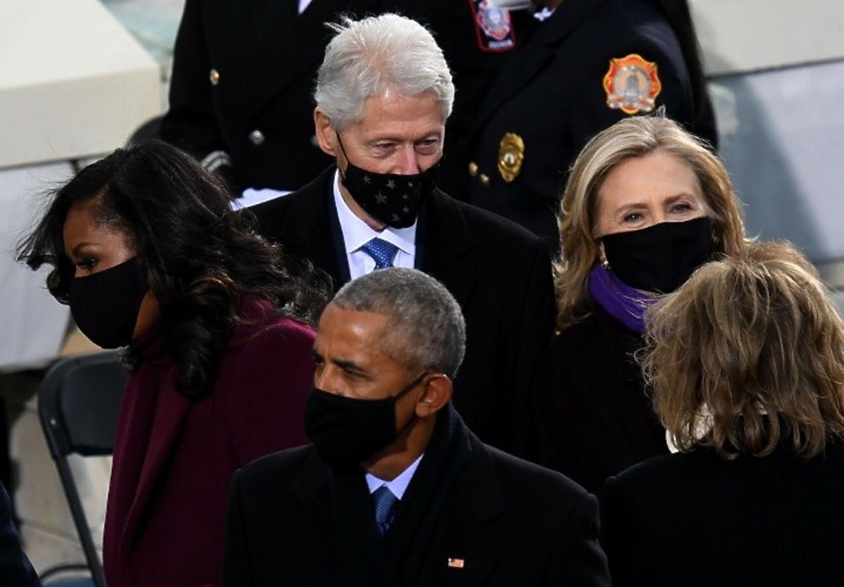 Michelle Obama, Barack Obama i Hilary Clinton
