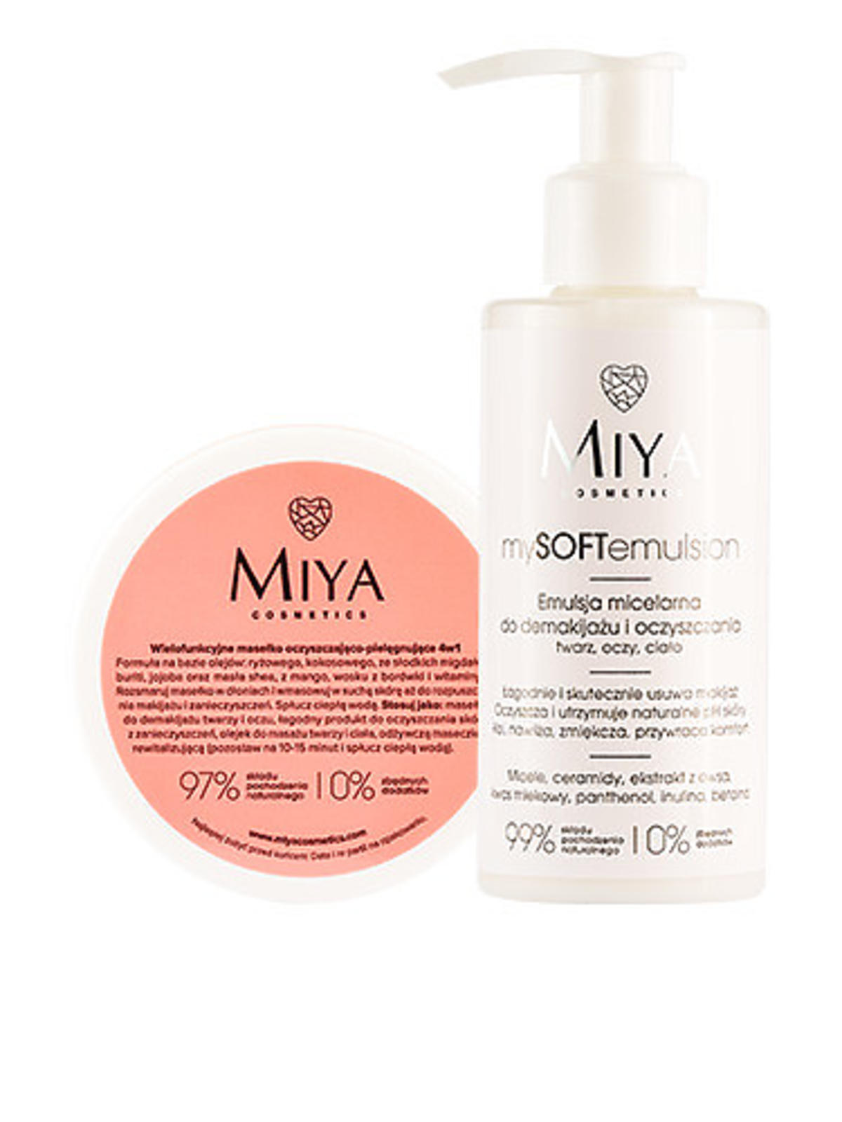 Miya Cosmetics - myCLEANhero, mySOFTemulsion