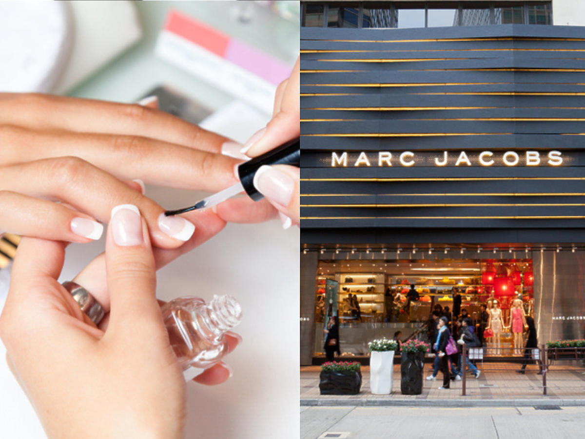 modne paznokcie - Marc Jacobs