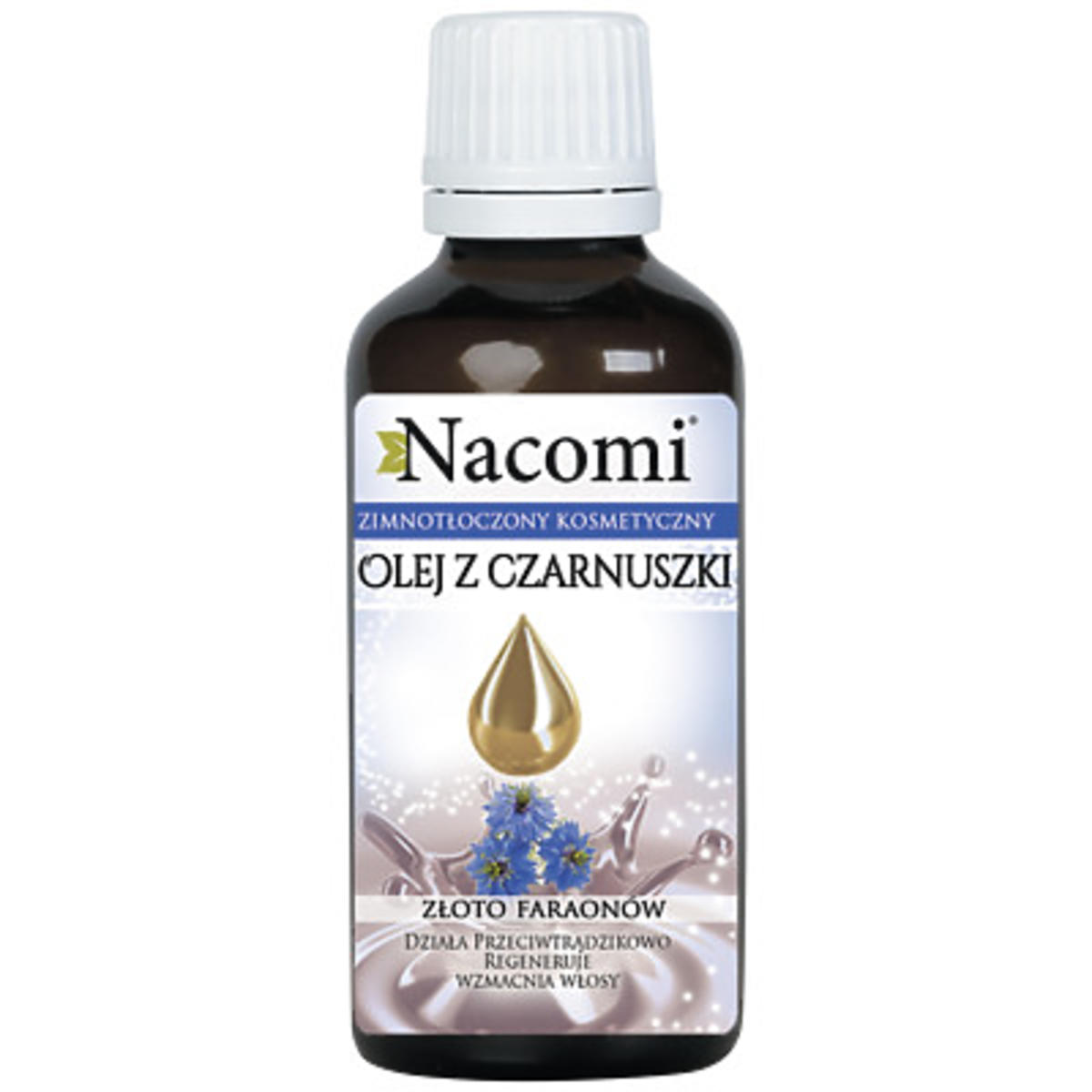 Nacomi, 100% organiczny olej z czarnuszki `Złoto faraonów`