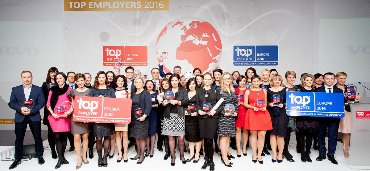 nagrody Top Employer Europe 2016
