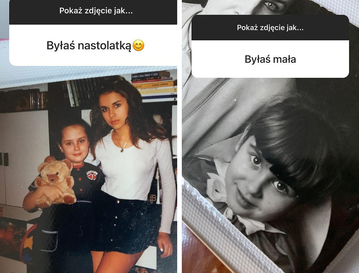 Natalia Siwiec w młodości i jako nastolatka