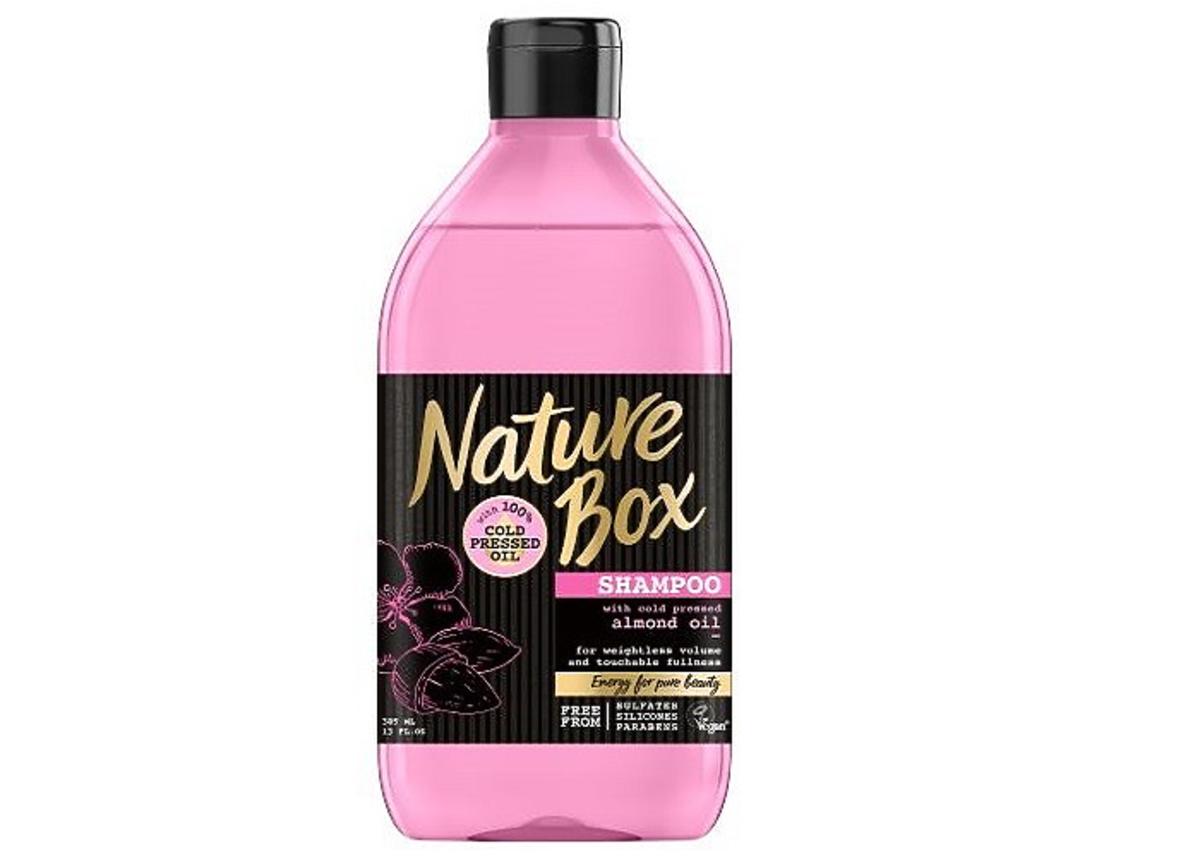 Nature Box szampon z olejem migdałowym