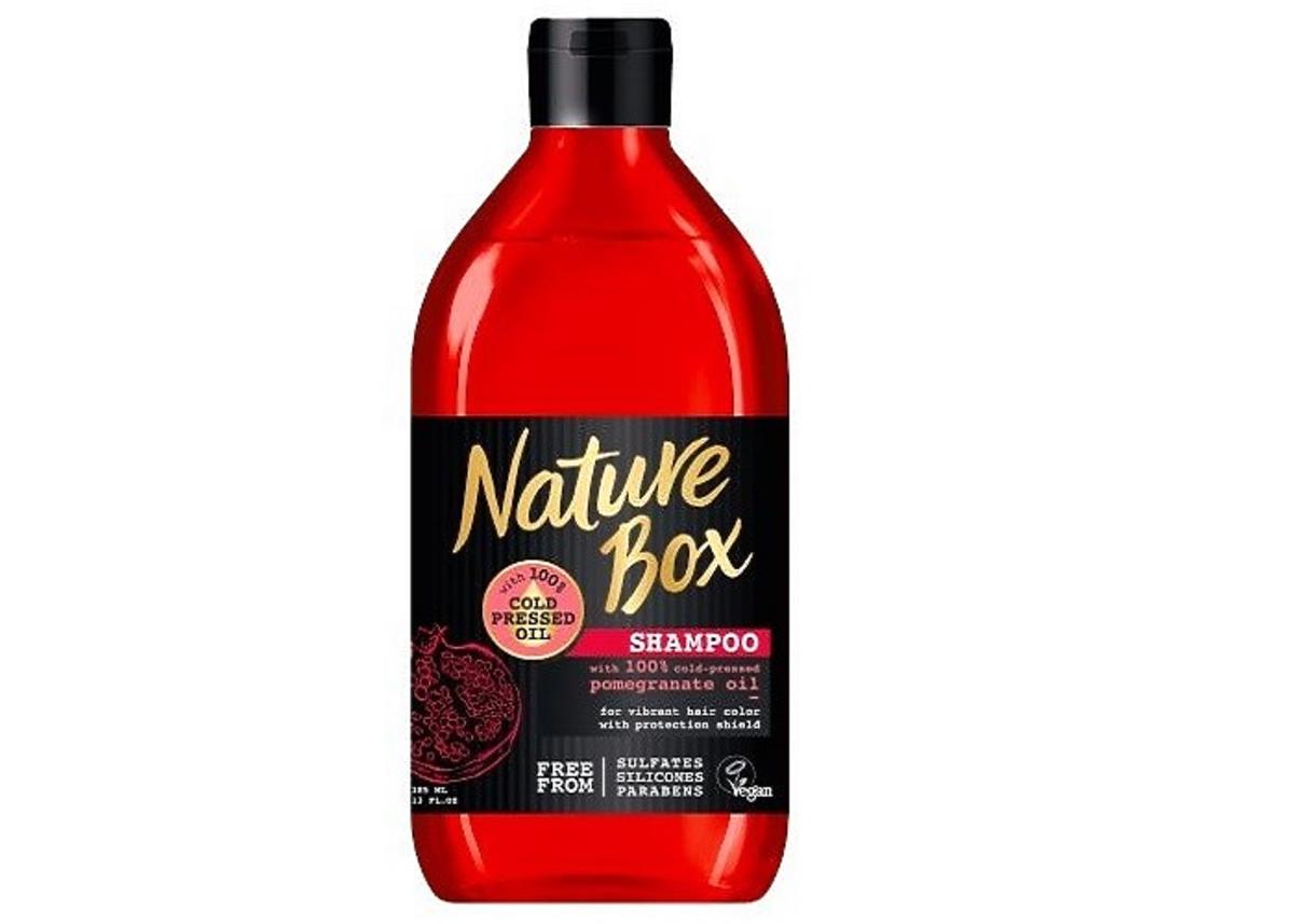 Nature Box szampon z olejem z granatu