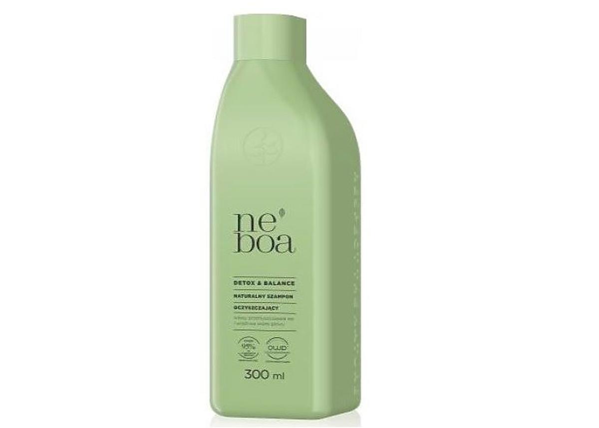 Neboa detox & balance szampon oczyszczający na promocji w Rossmannie