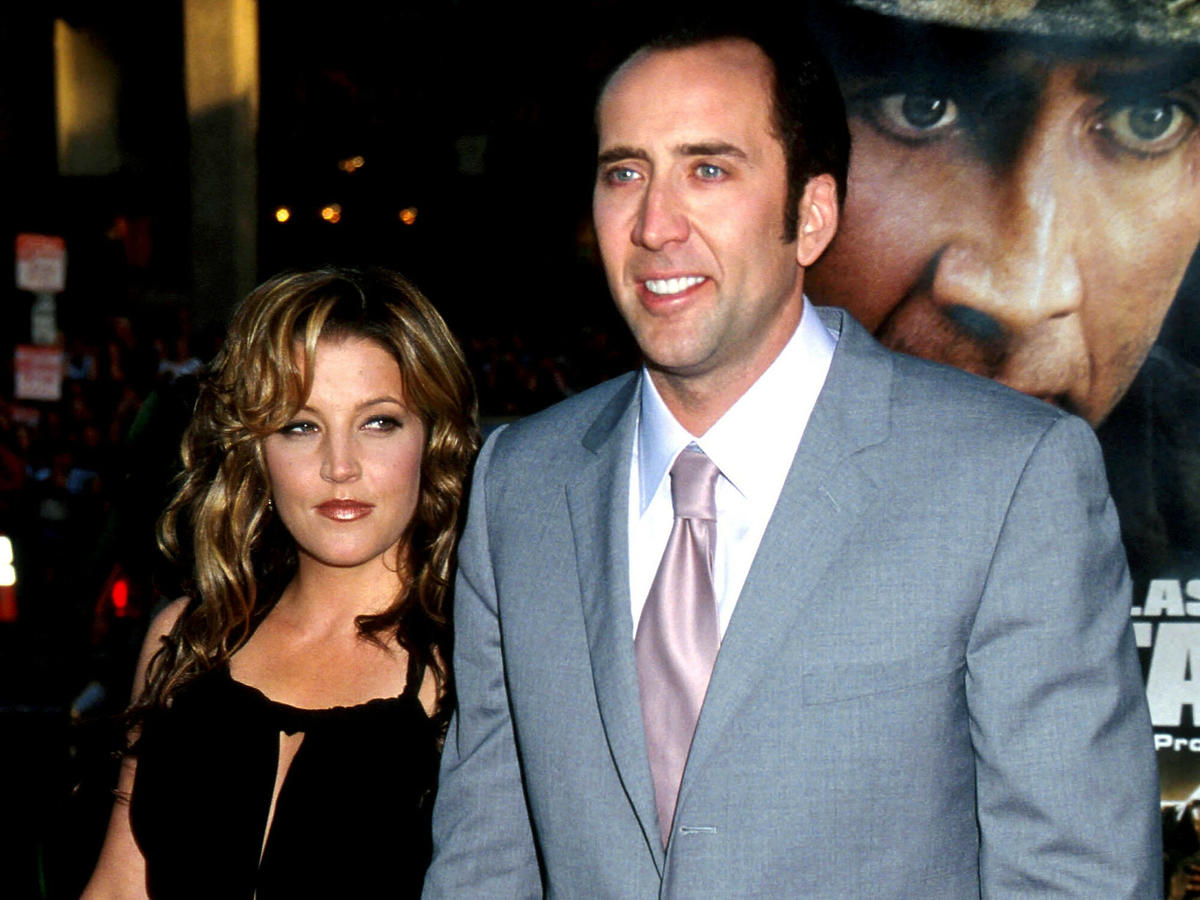 Nicolas Cage żegna Lisę Marie Presley